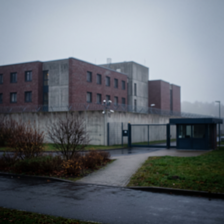 Heller Kanzleigang mit ruhiger Atmosphäre